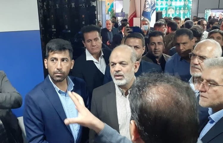 حضور وزیر کشور در غرفه کرمانشاه در نمایشگاه ایران اکسپو